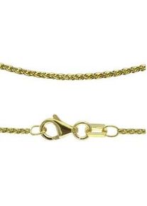 Collierkettchen Firetti "Schmuck Geschenk Gold 333 oder 585 Zopfkettengl. in mehreren Breiten" Gr. 45, gold (gelbgoldfarben), Halsketten, Damen, 45, Gelbgold 333, B: 1,2mm, Made in Germany, B:1,2mm