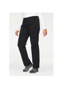 Trekkinghose Polarino, Damen, Gr. 25, N-Gr, schwarz, Obermaterial: 92% Polyamid, 8% Elasthan, normal lang, Hosen Trekkinghose, auch in Gro&szlig;en Gr&ouml;&szlig;en erh&auml;ltlich