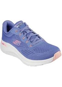 Sneaker Skechers "ARCH FIT 2.0-BIG LEAGUE", Damen, Gr. 36, blau (blau, rosa), Textil, Schuhe Sneaker, Fitnessschuh, Trainingsschuh, Freizeitschuh mit guter D&auml;mpfung