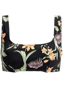 Triangel-Bikini-Top Roxy "Pt Beach Classics", Damen, Gr. XS, Cup B, schwarz, Obermaterial: 85% Microfaser, 15% Elasthan;, Bikini-Oberteile