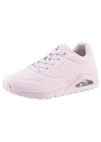 Sneaker Skechers "Street Uno - Stand on Air", Damen, Gr. 35, rosa (ros&eacute;), Lederimitat, Schuhe Sneaker, Freizeitschuh, Halbschuh, Schn&uuml;rschuh mit Memory Foam, Topseller