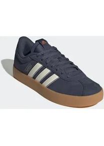 Sneaker Adidas SPORTSWEAR "VL COURT 3.0", Herren, Gr. 44,5, blau (shadow navy, sanftes wei&szlig;, legend ink), Leder, Synthetik, Schuhe Sneaker, inspiriert vom Design des Adidas samba