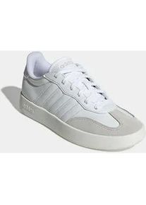 Sneaker Adidas SPORTSWEAR "BARREDA", Herren, Gr. 46, wei&szlig; (cloud wei&szlig;, cloud wei&szlig;, grau one), Leder, Synthetik, Schuhe Sneaker, inspiriert vom Design des Adidas handball spezial