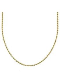 Kette ohne Anh&auml;nger Firetti "Schmuck Geschenk Silber 925 Halsschmuck Halskette Kordelkette" Gr. 45, gold (gelbgoldfarben), Halsketten, Damen, 45, Silber 925 (Sterlingsilber), B: 1,9mm, Made in Germany, B:1,9mm