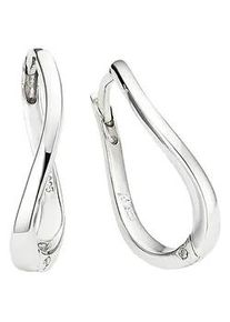 Paar Creolen "Schmuck Geschenk Silber 925 Klappcreole", silber (silberfarben), ANISTON JEWELRY & WATCHES, Ohrringe, Damen, Silber 925 (Sterlingsilber)