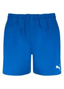 Badeshorts Puma, Herren, Gr. L, N-Gr, blau (vivid blau), Web, Obermaterial: 100% Polyester, unifarben, Badehosen Badeshorts, mit zeitlosem Design