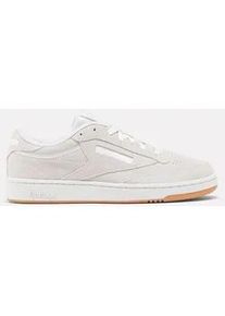 Sneaker Reebok CLASSIC "CLUB C 85", Damen, Gr. 39, pugry2, ftwwht, rbkle3, Leder, Textil, Schuhe Sneaker