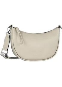 Handtasche Tom Tailor "Tatiana", Damen, Gr. B/H/T: 28cm x 19cm x 9,5cm, grau, Polyurethan, clean, gepflegt, unifarben, Taschen Handtasche, fein gewebter dreifarbiger Gurtband mit harmonischem &bdquo;T&ldquo; ́Logodruck