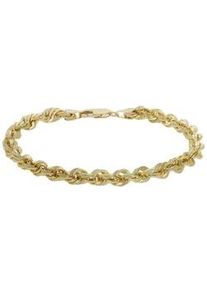 Armkette Firetti "Schmuck Geschenk Gold 585 Armschmuck Armband Goldarmband Kordelkette" Gr. 19, gold (gelbgoldfarben), Armb&auml;nder, Damen, 19, Gelbgold 585, Armkette