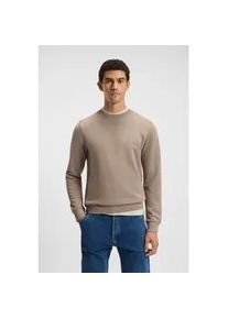 Sweatshirt BOSS ORANGE "Westart", Herren, Gr. 6XL, open gr&uuml;n346, Sweatware, Obermaterial: 100% Baumwolle, regular fit normal, Rundhals, eingesetzt B&uuml;ndchen, Sweatshirts Sweatshirt, mit BOSS Logopatch