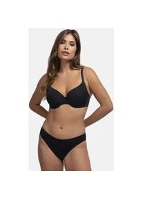 B&uuml;gel-BH Dorina "Michelle", Damen, Gr. 80, Cup A, schwarz, Obermaterial: 56% Polyamid, 32% Polyester, 12% Elasthan, unifarben, BHs B&uuml;gel-BH, leicht gepolstert, weicher Stoff