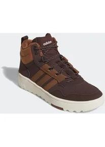Winterboots Adidas SPORTSWEAR "HOOPS 4.0 MID", Herren, Gr. 40, wei&szlig; (shadow braun, supplier colour, sanftes wei&szlig;), Synthetik, Schuhe Winterboots, Winterschuhe, Winterstiefel, Snowboots