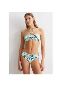 Marc O'Polo Bikini-Hose MARC O'POLO "Multi Floral", Damen, Gr. XS, N-Gr, floral print, Elasthan, Polyamid, gebl&uuml;mt, Badehosen Bikini-Hose, mit hohem Beinausschnitt
