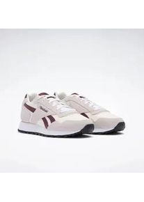 Sneaker Reebok CLASSIC "Reebok GLIDE", Damen, Gr. 40,5, chalk, luxe grau, schwarz cherry, Leder, Synthetik, Schuhe Sneaker