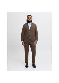 Jack & Jones PlusSize Anzug "JPRFRANCO SUIT NOOS PLS", Herren, Gr. 68, N-Gr, delicioso, Web, Obermaterial: 78% Polyester, 17% Viskose, 5% Elasthan, JACK & JONES PLUSSIZE, unifarben, slim fit, Anz&uuml;ge
