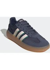 Sneaker Adidas SPORTSWEAR "BARREDA DECODE", Damen, Gr. 40,5, gr&uuml;n (shadow navy, wonder quartz, semi court gr&uuml;n), Leder, Textil, Schuhe Sneaker, inspiriert vom Design des Adidas handball spezial