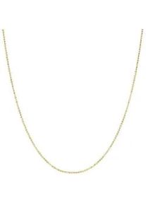 Gliederkette Liebeskind Berlin "Schmuck Geschenk Gold 375 Halskette Gold Collection Kugelkette", gold (gelbgoldfarben), Halsketten, Damen, Gelbgold 375, L: 41 B: 1mm, Gliederkette, B:1mm