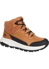 Winterstiefel MCKINLEY "KI.-APR&Egrave;S-STIEFEL RANGER MID AQX J", Damen, Gr. 36, braun light, wei&szlig;, bl, Synthetik, Schuhe Winterstiefel, Winterschuhe, Winterboots, Snowboots, wasserdicht