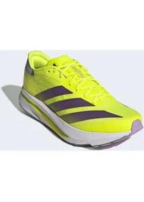 Laufschuh Adidas PERFORMANCE "ADIZERO SL 2", Herren, Gr. 45, solar gelb, aurora plum, powder plum, Textil, Schuhe Laufschuh
