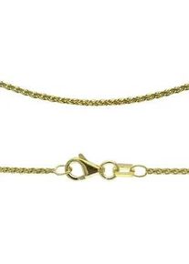 Collierkettchen Firetti "Schmuck Geschenk Gold 333 oder 585 Zopfkettengl. in mehreren Breiten" Gr. 50, gold (gelbgoldfarben), Halsketten, Damen, 50, Gelbgold 333, B: 1mm, Made in Germany, B:1mm