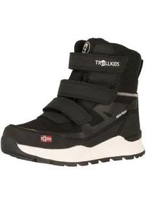 Winterstiefel Trollkids "KIDS RAULAND WINTER BOOTS", Kinder, Gr. 33, schwarz, Synthetik, Textil, Schuhe Winterstiefel, Snowboots, Winterstiefel, Winterschuhe, f&uuml;r Kinder, wasserdicht