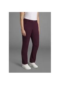 Outdoorhose Maier Sports "DA-HOSE EL. HELGA", Damen, Gr. 38, N-Gr, rich soil, Obermaterial: 91% Polyester, 9% Elasthan, Hosen Outdoorhose