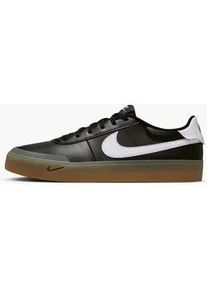 Sneaker Nike SPORTSWEAR "COURT SHOT", Herren, Gr. 47, schwarz, wei&szlig;, gum light braun, Synthetik, Schuhe Sneaker