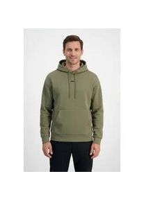 Kapuzensweatshirt BOSS Green "Sly Zone", Herren, Gr. M, schwarz beige257, Sweatware, Obermaterial: 62% Baumwolle, 33% Polyester, 5% Elasthan, unifarben, regular fit normal, Rundhals, B&uuml;ndchen, Sweatshirts, Kapuze mit Kordelzug, Regular Fit, K&auml;ngurutasche