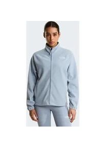 Fleecejacke The North Face "W OXARA FULL ZIP FLEECE", Damen, Gr. S, frost grau, Obermaterial: 100% Polyester, Jacken Fleecejacke, sportlicher Stil, weiches und bequemes Material, f&uuml;r Erwachsene