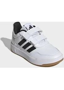 Sneaker Adidas SPORTSWEAR "TENSAUR SPORT 3.0 CF K", Damen, Gr. 34, cloud wei&szlig;, core schwarz, gum10, Synthetik, Textil, Schuhe Sneaker, mit Klettverschluss, f&uuml;r Kinder & Jugendliche