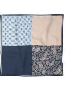 Einstecktuch OLYMP, Herren, marine, Web, Seide, Modet&uuml;cher, 30 x 30 cm, mehrfarbig