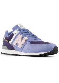 Sneaker New Balance "574", Damen, Gr. 40, weather blau, Leder, Synthetik, Textil, Schuhe Sneaker