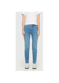 Stretch-Jeans MAC "Melanie", Damen, Gr. 38, L&auml;nge 32, authentic baby blau, Denim/Jeans, Obermaterial: 91% Baumwolle, 7% Elastomultiester, 2% Elasthan, figurbetont normal, Jeans, Gerade geschnitten, Topseller