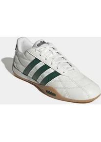 Sneaker Adidas SPORTSWEAR "GROUNDPULSE", Herren, Gr. 39, core wei&szlig;, collegiate gr&uuml;n, gum 3, Leder, Synthetik, Schuhe Sneaker