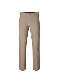 Anzughose Selected "SLH175-SLIM ROBERT FLEX PANTS NOOS", Herren, Gr. 32, L&auml;nge 32, sand, Web, Obermaterial: 67% Polyester, 29% Viskose, 4% Elasthan, unifarben, slim fit kn&ouml;chellang, Hosen Anzughose