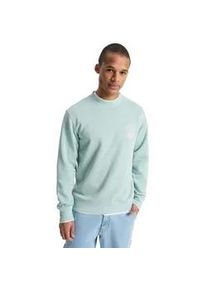 Sweatshirt Quiksilver "Salt Water Graphic", Herren, Gr. XS, blau haze, Obermaterial: 55% Walkfrottier, 25% Walkfrottier, 20% Microfaser;, Sweatshirts Sweatshirt