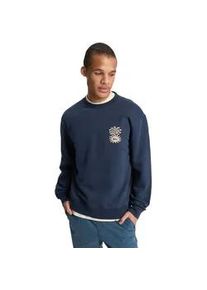 Sweatshirt Quiksilver "Salt Water Graphic", Herren, Gr. L, schwarz navy, Obermaterial: 55% Walkfrottier, 25% Walkfrottier, 20% Microfaser;, Sweatshirts Sweatshirt