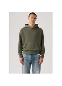 Levi's Hoodie LEVI'S "THE AUTHENTIC HOODIE", Herren, Gr. L, garment dye kambaba, Sweatware, Obermaterial: 88% Baumwolle, 12% Polyester, relaxed fit, Sweatshirts Hoodie, mit kleiner Ton-in-Ton Logostickerei auf der Brust