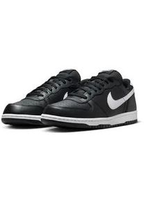Sneaker Nike SPORTSWEAR "BIG LOW", Herren, Gr. 47, schwarz, wei&szlig;, Leder, Synthetik, Schuhe Sneaker