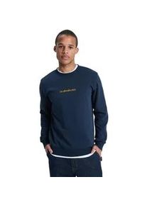 Sweatshirt Quiksilver "Graphic", Herren, Gr. S, schwarz navy, Obermaterial: 60% Walkfrottier, 40% Microfaser;, Sweatshirts Sweatshirt