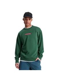 Sweatshirt Quiksilver "Dna", Herren, Gr. L, forest, Obermaterial: 45% Walkfrottier, 40% Walkfrottier, 15% Microfaser;, Sweatshirts Sweatshirt