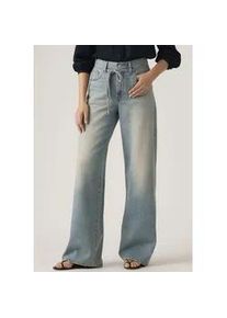 Levi's Straight-Jeans LEVI'S "XL STRAIGHT", Damen, Gr. 29, L&auml;nge 31, gamble time, Denim/Jeans, Obermaterial: 55% Baumwolle, 45% Lyocell, straight fit kn&ouml;chellang, Jeans Straight-Jeans, im Five-Pocket Style