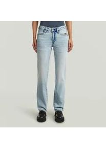 G-Star Raw 5-Pocket-Jeans G-STAR "G-Straight Wmn", Damen, Gr. 28, L&auml;nge 34, sun faded blau galena, Denim/Jeans, Obermaterial: 99% Baumwolle, 1% Elasthan, straight fit lang, Jeans 5-Pocket-Jeans, im Straight Fit