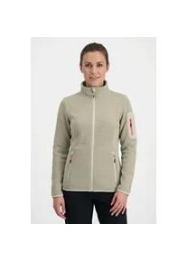 Fleecejacke Icepeak "BOWERSVILLE", Damen, Gr. M, powder, Obermaterial: 100% Polyester, normal, Jacken Fleecejacke