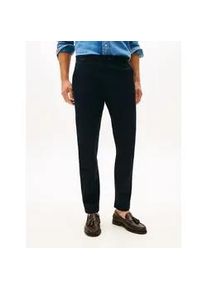 Chinohose Tommy Hilfiger "CORE HARLEM ESSENTIAL", Herren, Gr. 31, L&auml;nge 34, blau (desert sky), Twill, Obermaterial: 97% Baumwolle, 3% Elasthan, unifarben, normal, Hosen Chinohose, Tapered Fit