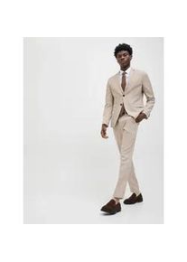 Jack & Jones Anzug JACK & JONES "JPRCOSTA SUIT", Herren, Gr. 50, N-Gr, pure cashmere, Web, Obermaterial: 100% Polyester, unifarben, sehr schmal, Anz&uuml;ge, Polyester, slim fit, Topseller