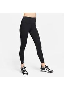 Trainingstights Nike "W NK DF ONE HR 7/8 PKT TGHT", Damen, Gr. M, N-Gr, schwarz, Obermaterial: 80% Polyester, 20% Elasthan, Hosen