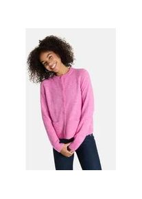 LIEBLINGSST&Uuml;CK Strickjacke LIEBLINGSST&Uuml;CK "AnnickL", Damen, Gr. 48, blush, Strick, Obermaterial: 33% Alpaka, 33% Wolle, 31% Polyamid, 3% Elasthan, clean, meliert, unifarben, normal, Rundhals, Raglan&auml;rmel Rippstrickb&uuml;ndchen, Strickjacken Strickjacke, mit aufgesetzten Taschen