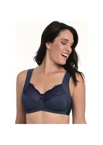 Entlastungs-BH Anita SINCE 1886 "Orely", Damen, Gr. 80, Cup F, martitim blau, Obermaterial: 93% Polyamid, 7% Elasthan, unifarben, BHs Entlastungs-BH, mit Spitze, dreigeteilte Cups, verstellbare Tr&auml;ger, feminin