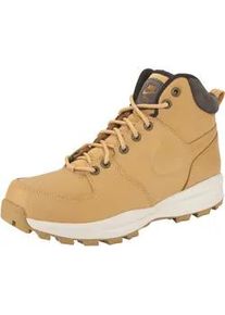 Schn&uuml;rboots Nike SPORTSWEAR "Nike MANOA LEATHER", Damen, Gr. 47,5, haystack, haystack, velvet braun, Leder, Schuhe Schn&uuml;rboots